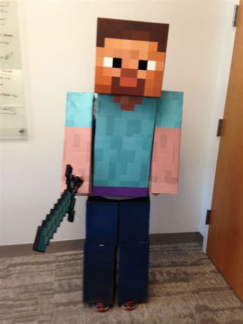 Minecraft Steve Costume | Steve costume, Minecraft steve, Minecraft costumes