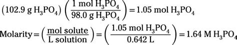 How to Measure Concentration Using Molarity and Percent Solution - dummies