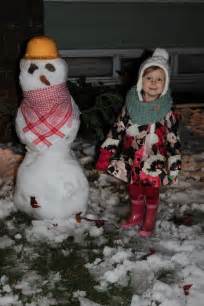 A First: Snowman Building - Mama.Papa.Bubba.