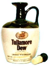 Tullamore Dew Ceramic Jug Irish Whiskey