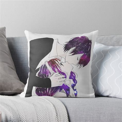 "anime couples" Throw Pillow by charliehustles8 | Redbubble