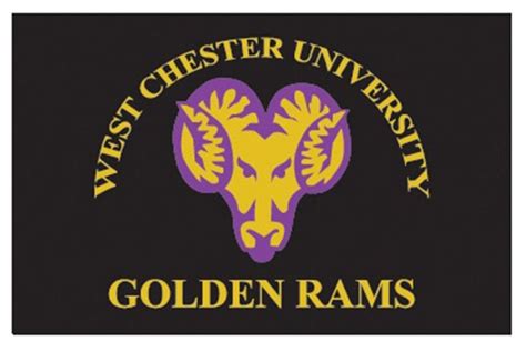 FanMats® 10718 - West Chester University Golden Rams Logo on Starter Rug