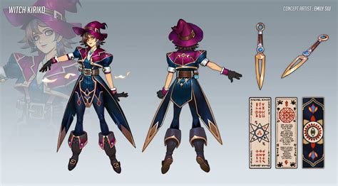 Witch Kiriko Skin Concept Art - Overwatch 2 Art Gallery