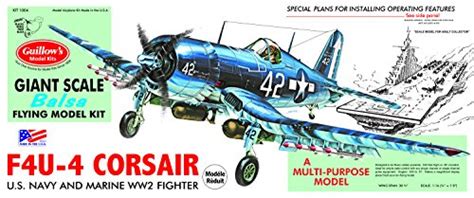 Guillow's Vought F4U-4 Corsair Model Kit | WantItAll