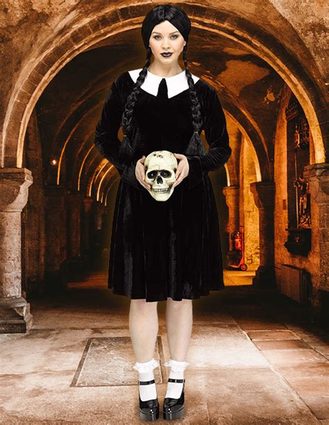 Wednesday Addams Halloween Costume for Adults & Kids