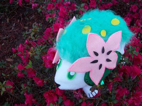 Shaymin Plush by pikabellechu on DeviantArt