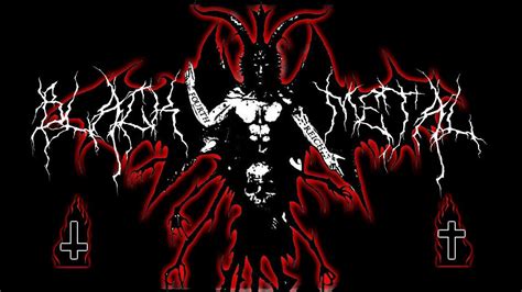 Black Metal Logo Wallpaper