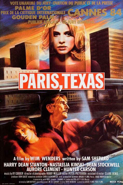 Paris, Texas Original 1984 Belgian Movie Poster - Posteritati Movie ...