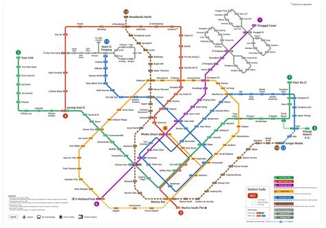 Smrt Train Map Singapore – NBKomputer