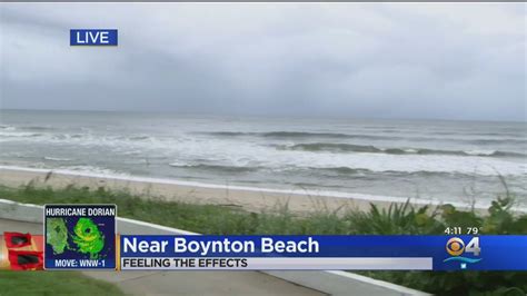 Dorian Report From Boynton Beach - YouTube