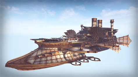 Steampunk airships #1 | Steampunk | Pinterest | Steampunk airship, Ships and Sci fi