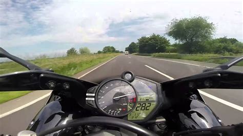 Yamaha R1 Top Speed Run at the Autobahn (Germany) - YouTube