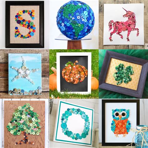 DIY Button Art: Get 25+ Project Ideas! - Mod Podge Rocks