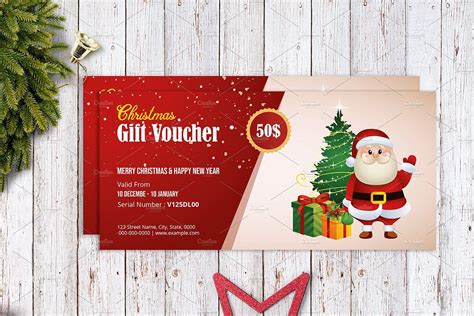 Christmas Voucher Template