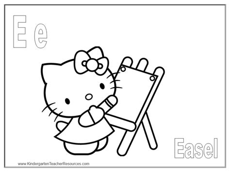 Free Hello Kitty Coloring Pages