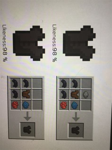 How to dye leather armor to look like netherrite : r/Minecraft