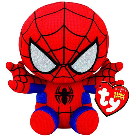 New Ty Spiderman Plush, Red/blue, Regular Plush Stuffed Animal Plush Toy - Walmart.com - Walmart.com