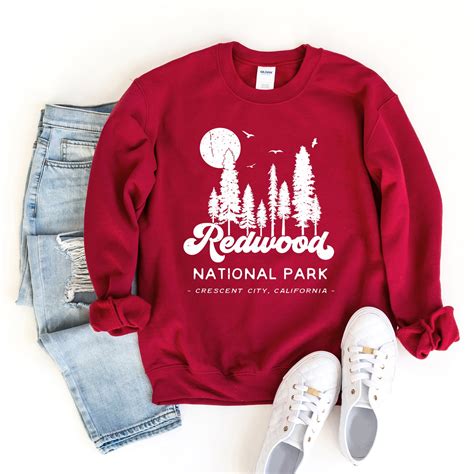 Vintage Redwood National Park | Sweatshirt – Simply Sage Market