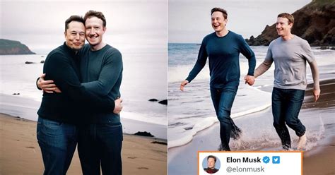 Famous for their disagreements, Elon Musk and Mark Zuckerberg shared ...