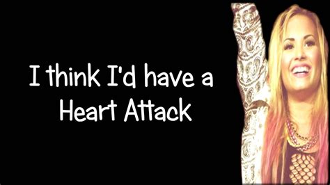 heart attack lyrics - YouTube