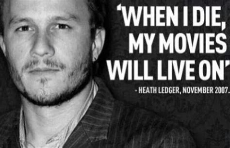 Heath Ledger Inspirational Quotes. QuotesGram