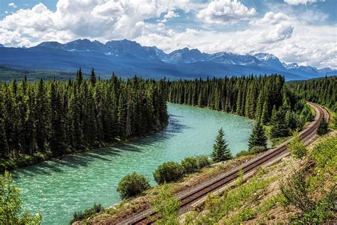 Bow River Valley Banff National Park Photograph by Joan Carroll