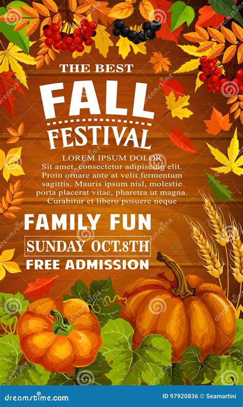 Fall Festival Flyer