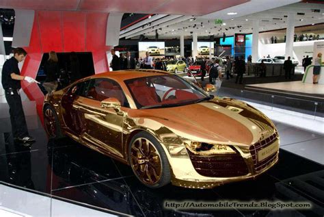 Automobile Trendz: Audi R8 GOLD