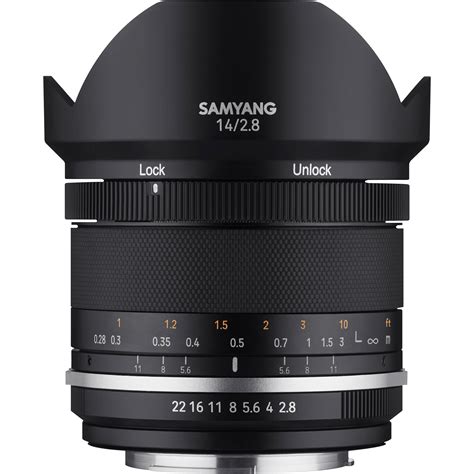 Samyang MF 14mm f/2.8 WS Mk2 Lens for Canon EF MK14-C B&H Photo