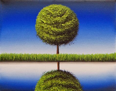 Bing Art by Rachel Bingaman: Green Tree Artwork, Contemporary Art ...