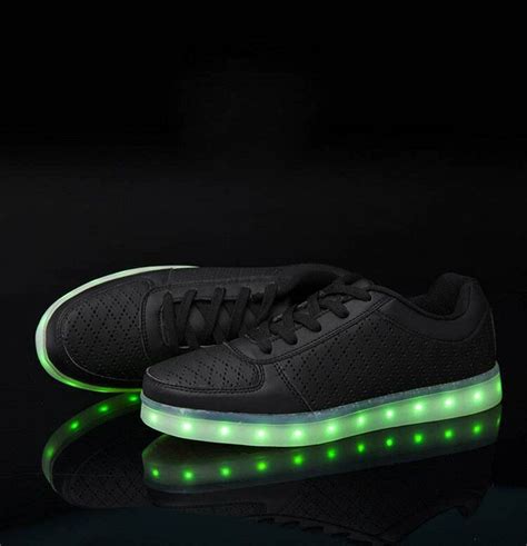 NIKOO LED Light-up Shoes USB Rechargeable Sneakers of Men and Women ...