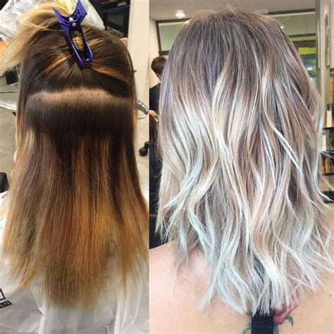 Color Correction to Blended Platinum | We love his before and after ...