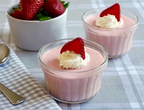 Strawberry Panna Cotta is a creamy Italian custard