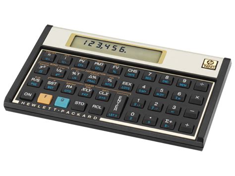 HP® 12C Financial Programmable Calculator (12C#ABA)