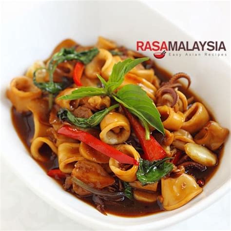 Three-Cup Squid - Rasa Malaysia