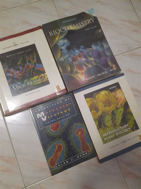 Biochemistry, microbiology, plant biology, molecular virology textbooks, Hobbies & Toys, Books ...