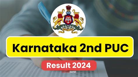 Karnataka PUC II Result 2024: KSEAB 2nd PUC result today on karresults ...