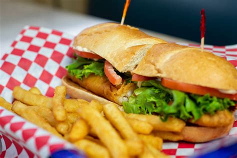 Walleye Sandwich - Menu - Long Bridge Bar, Grill & Marina