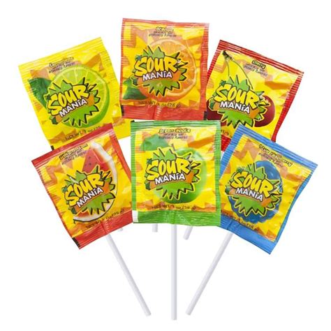 Sour Mania Lollipops | Novelty Candy | SweetServices.com