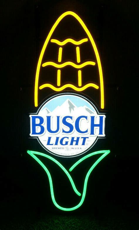 Busch Light Corn Neon Sign