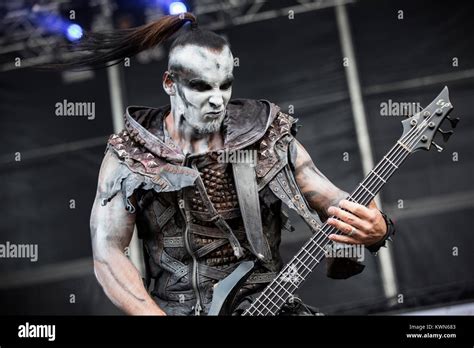 The Polish death metal band Behemoth performs a live concert at the ...