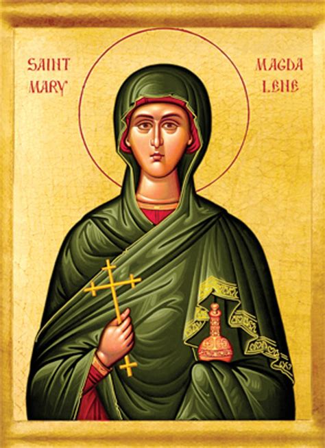 Icon of St. Mary of Bethany (the Sister of Lazarus and Martha) - 20th c ...