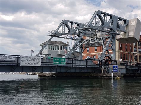 Mystic River Bascule Bridge | This Is Mystic, CT