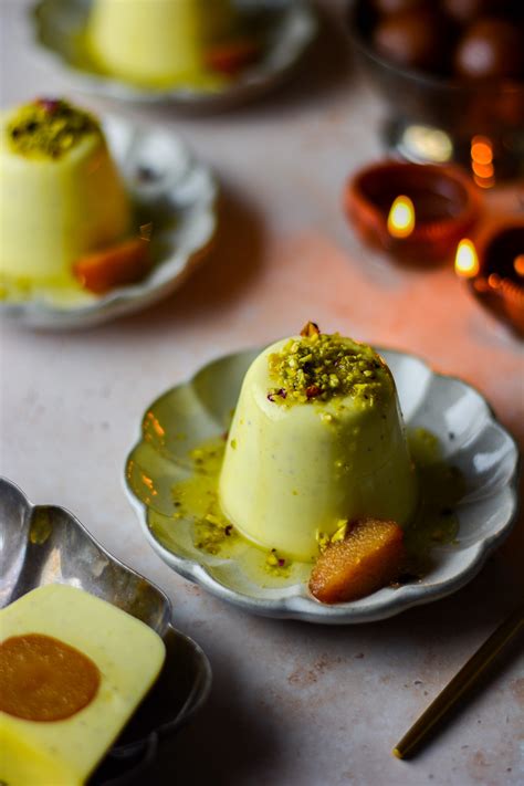 Basundi/Rabri Gulab Jamun Panna Cotta - Lime Thyme Https://limethyme ...