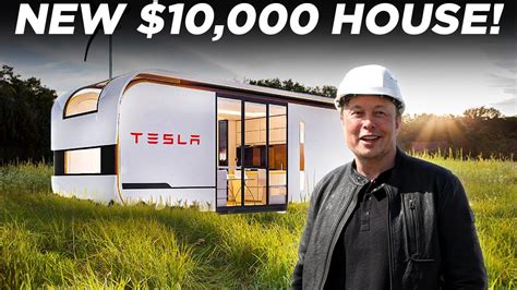 Tesla's NEW $10,000 Home For SUSTAINABLE Living! ‎️‍🔥 - YouTube