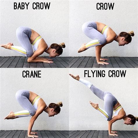 Half Crow Yoga Pose