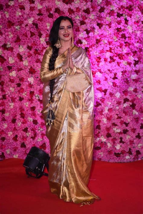 Rekha’s Traditional Saree Collection That Wowed Us Big Time - K4 Fashion