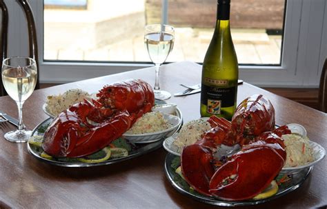 Authentic Nova Scotia lobster perfectly paired with a crisp white white! | Nova scotia lobster ...