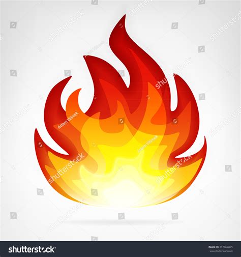 Ignite Fire Flame Vector Element Vector Stock Vector (Royalty Free) 217862095 | Shutterstock