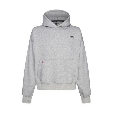 AA SIGNATURE LOGO HOODIE V2 // GREY – AA STU.